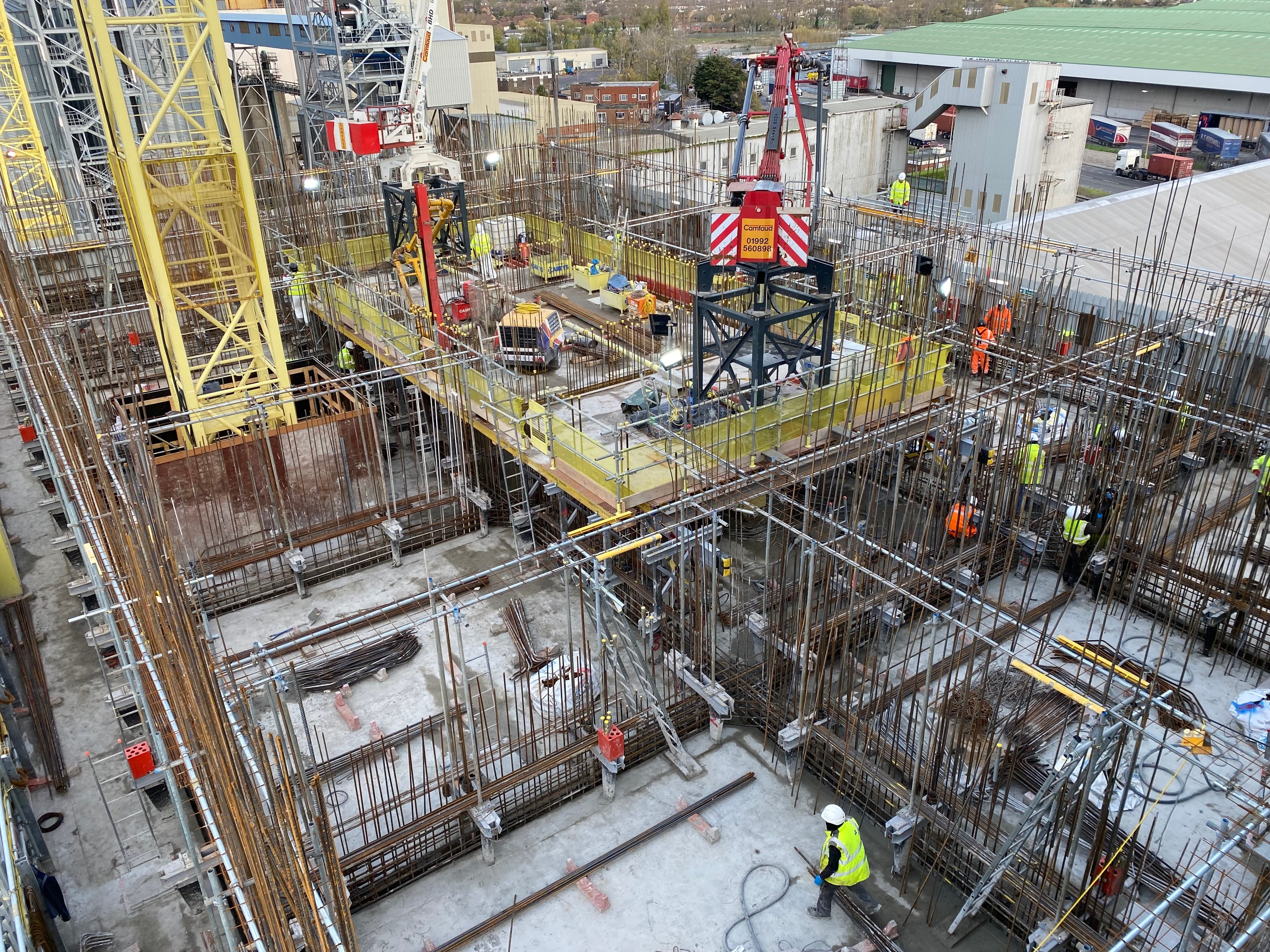 Port of Tilbury Grain Storage Silo Careys