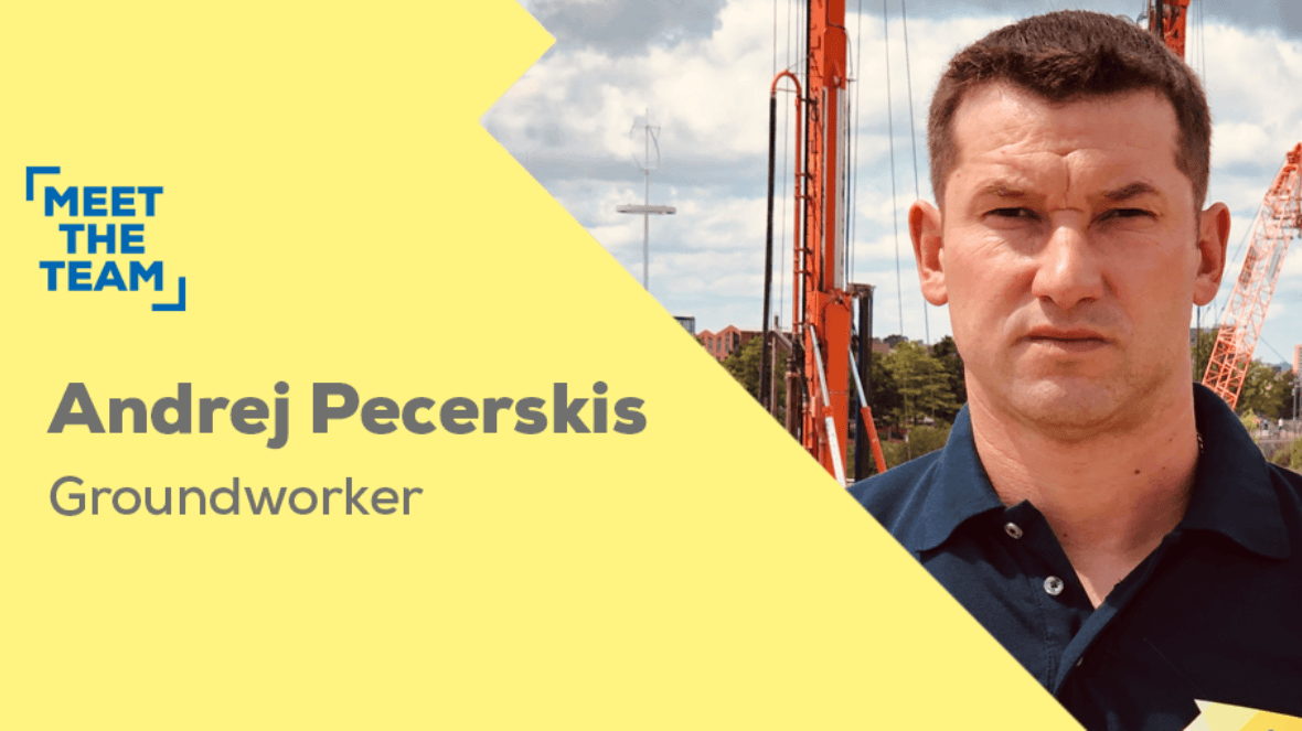 Andrius Careys Civil Engineering groundworker