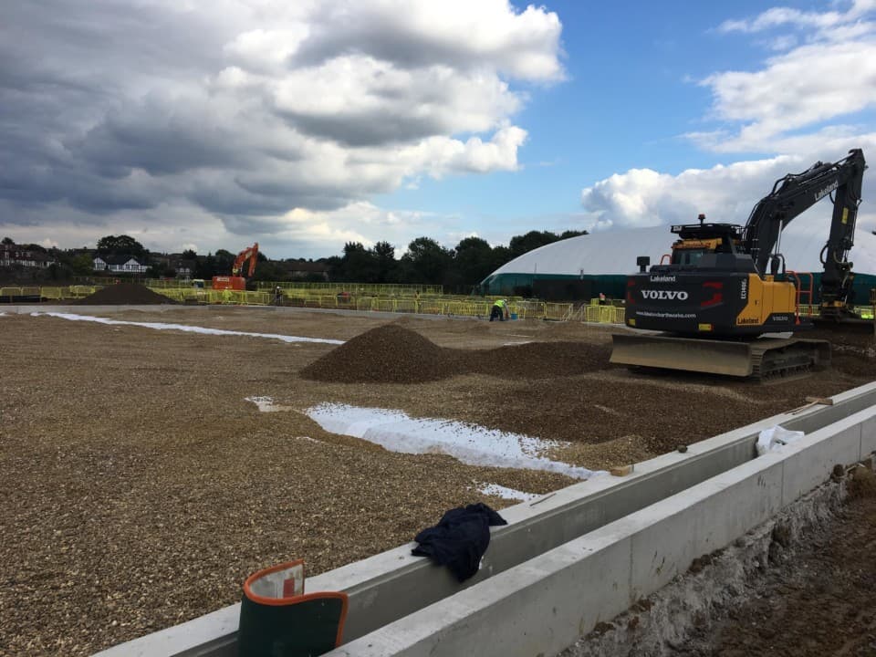 16 new grass courts at Raynes Park